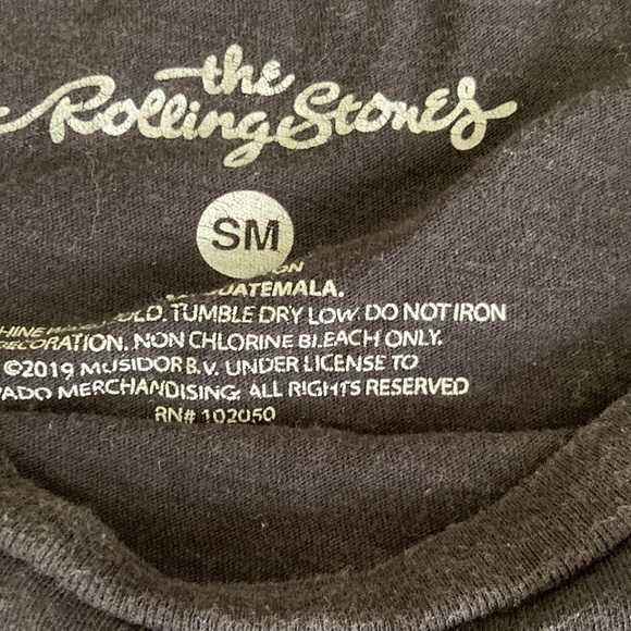 Super Cute Rolling Stones Vintage Washed T-Shirt S - Picture 2 of 2